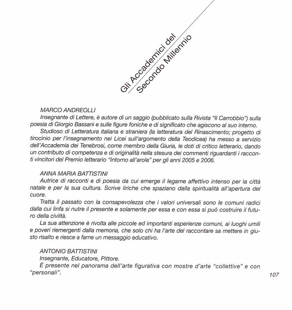 Intorno all'arola IV 2006 p.107