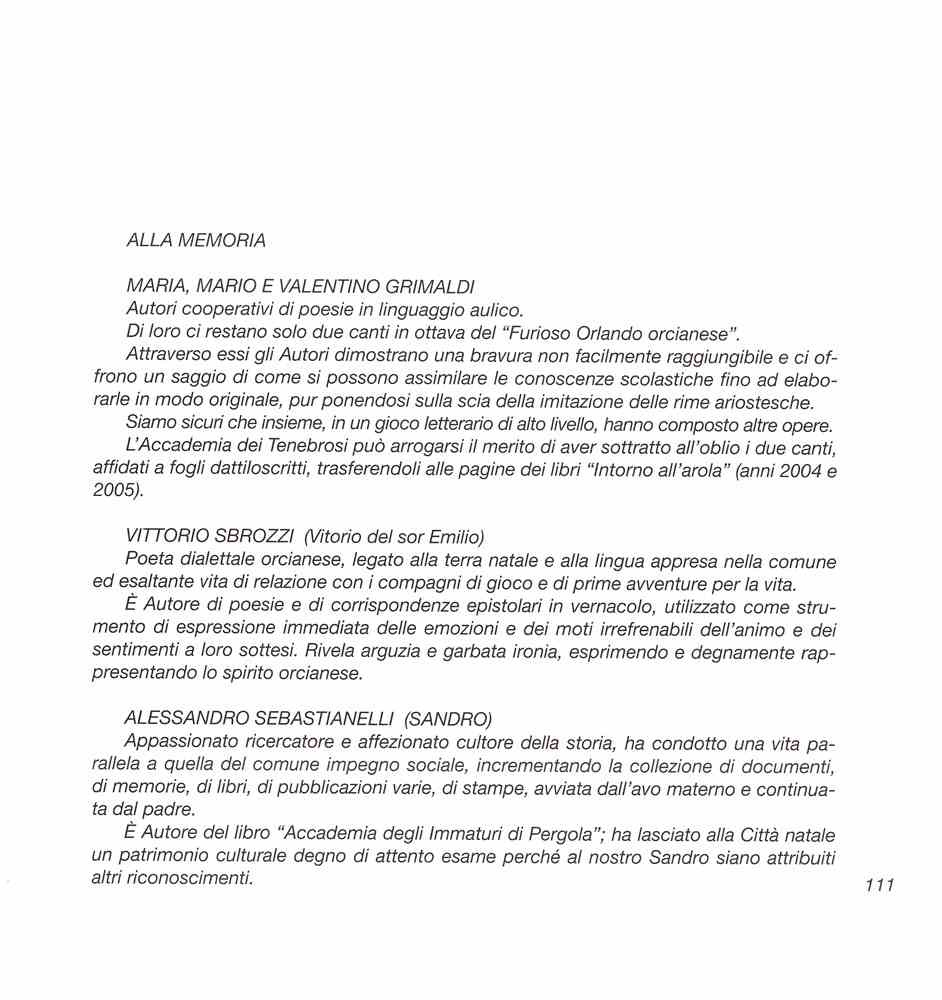 Intorno all'arola IV 2006 p.111