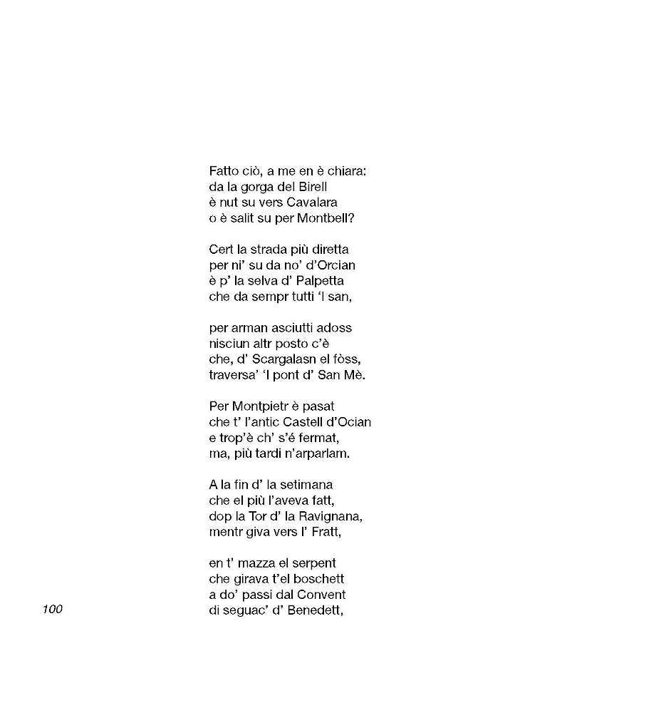 Intorno all'arola VII p.100