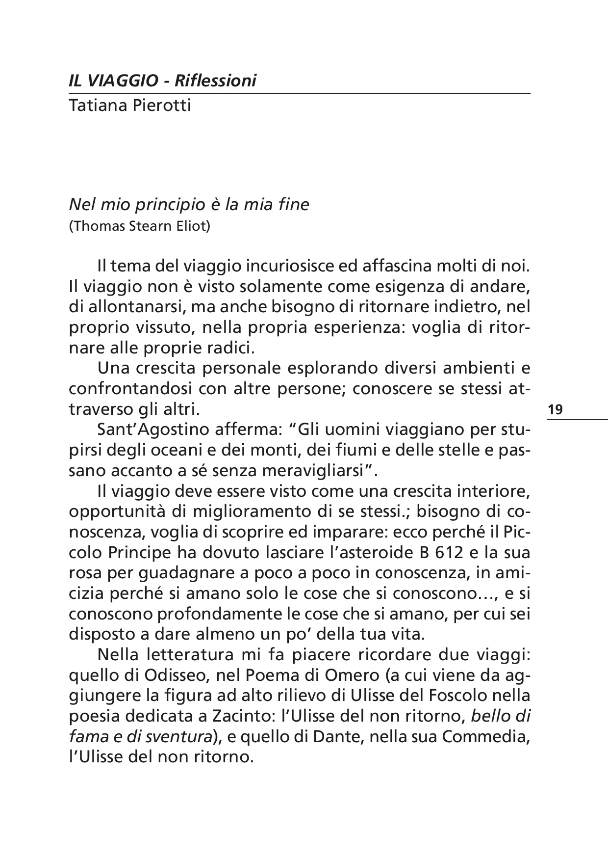Il viaggio... metafora della vita p.019