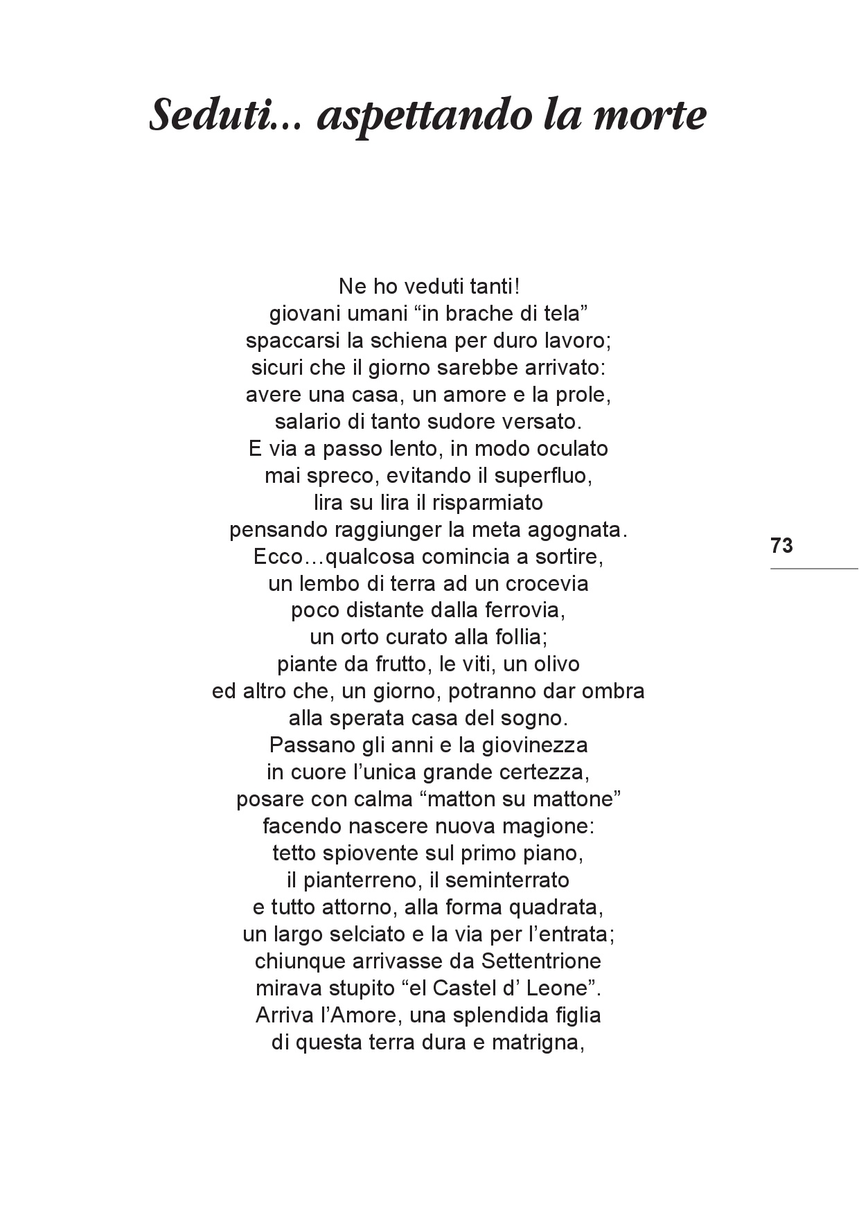 Il viaggio... Sulle tracce del futuro tra Colline e Paesi p.073