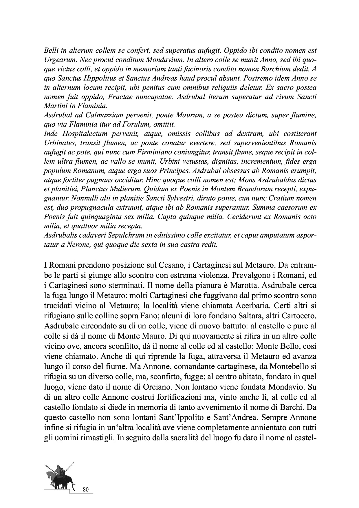 La Battaglia del Metauro p.80