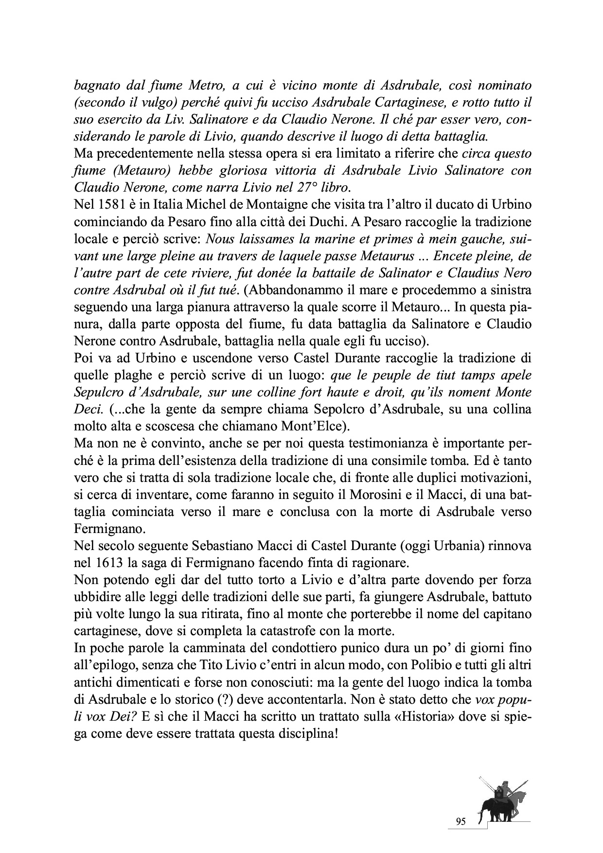 La Battaglia del Metauro p.95