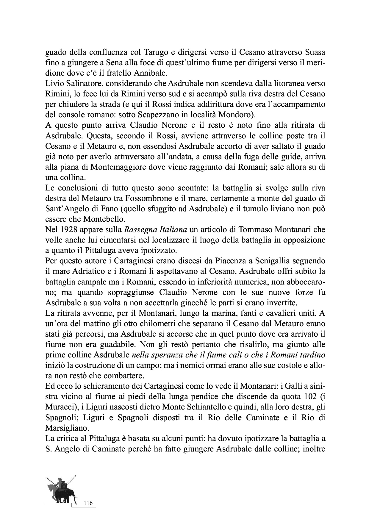 La Battaglia del Metauro p.116