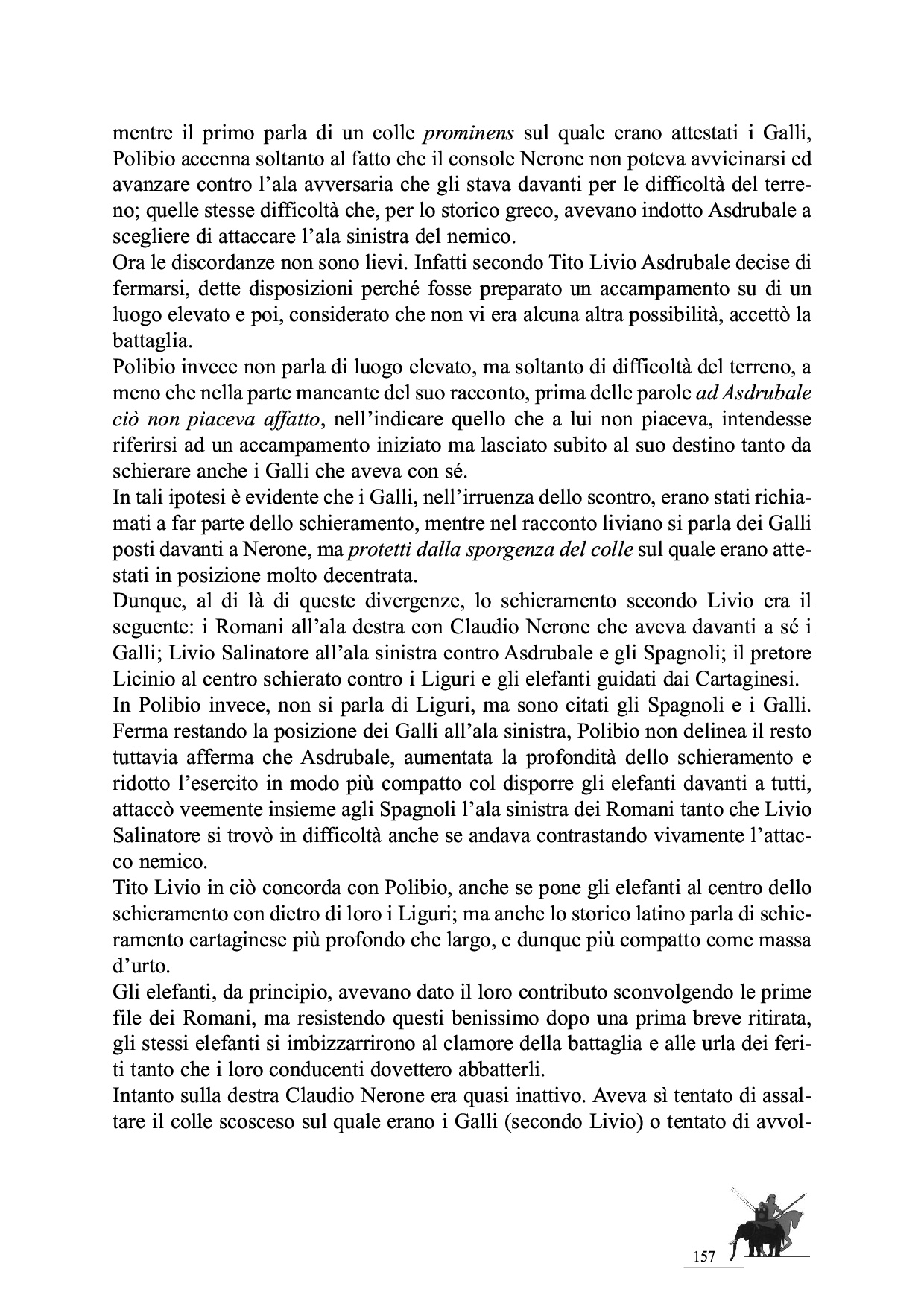 La Battaglia del Metauro p.157