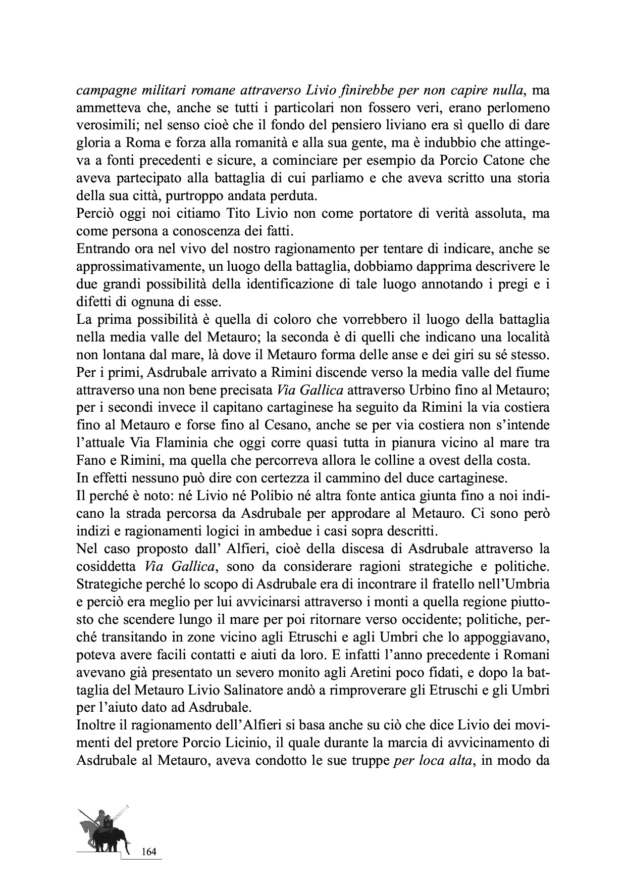La Battaglia del Metauro p.164