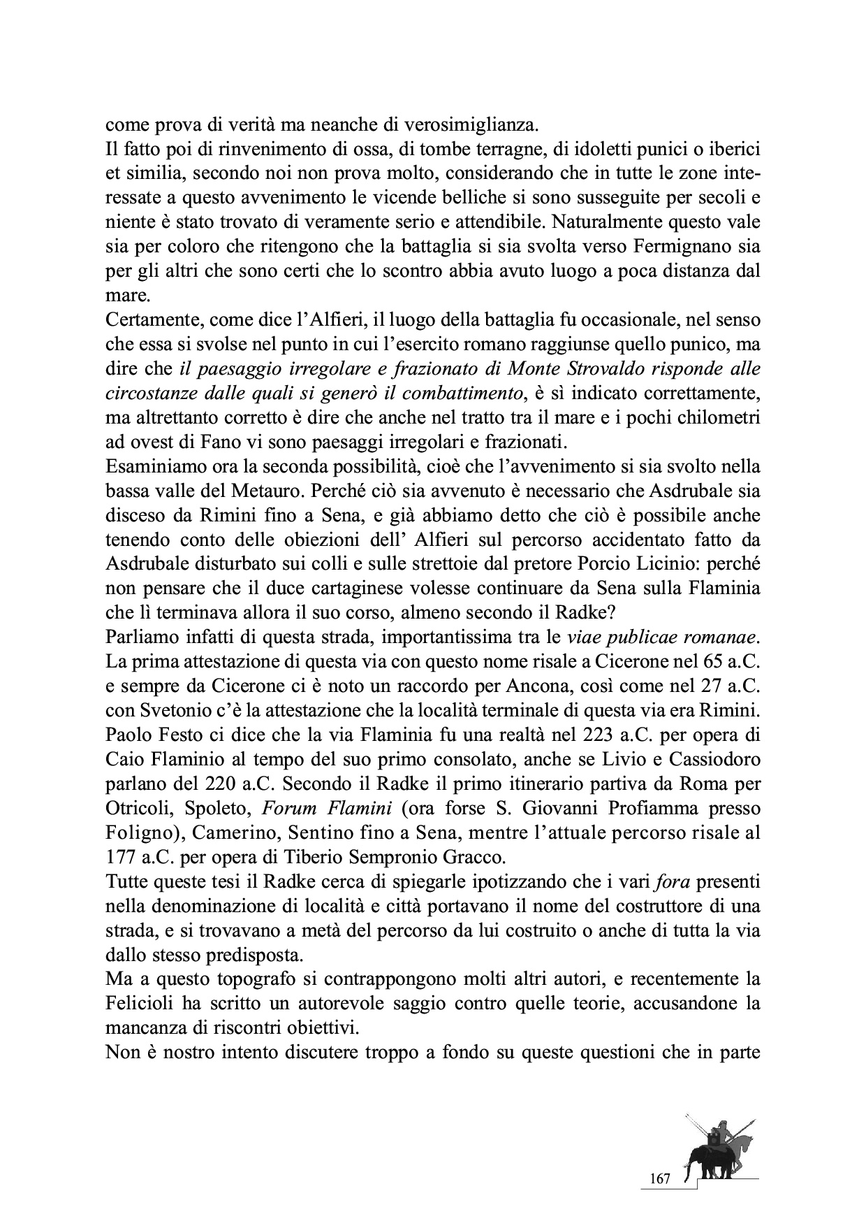 La Battaglia del Metauro p.167