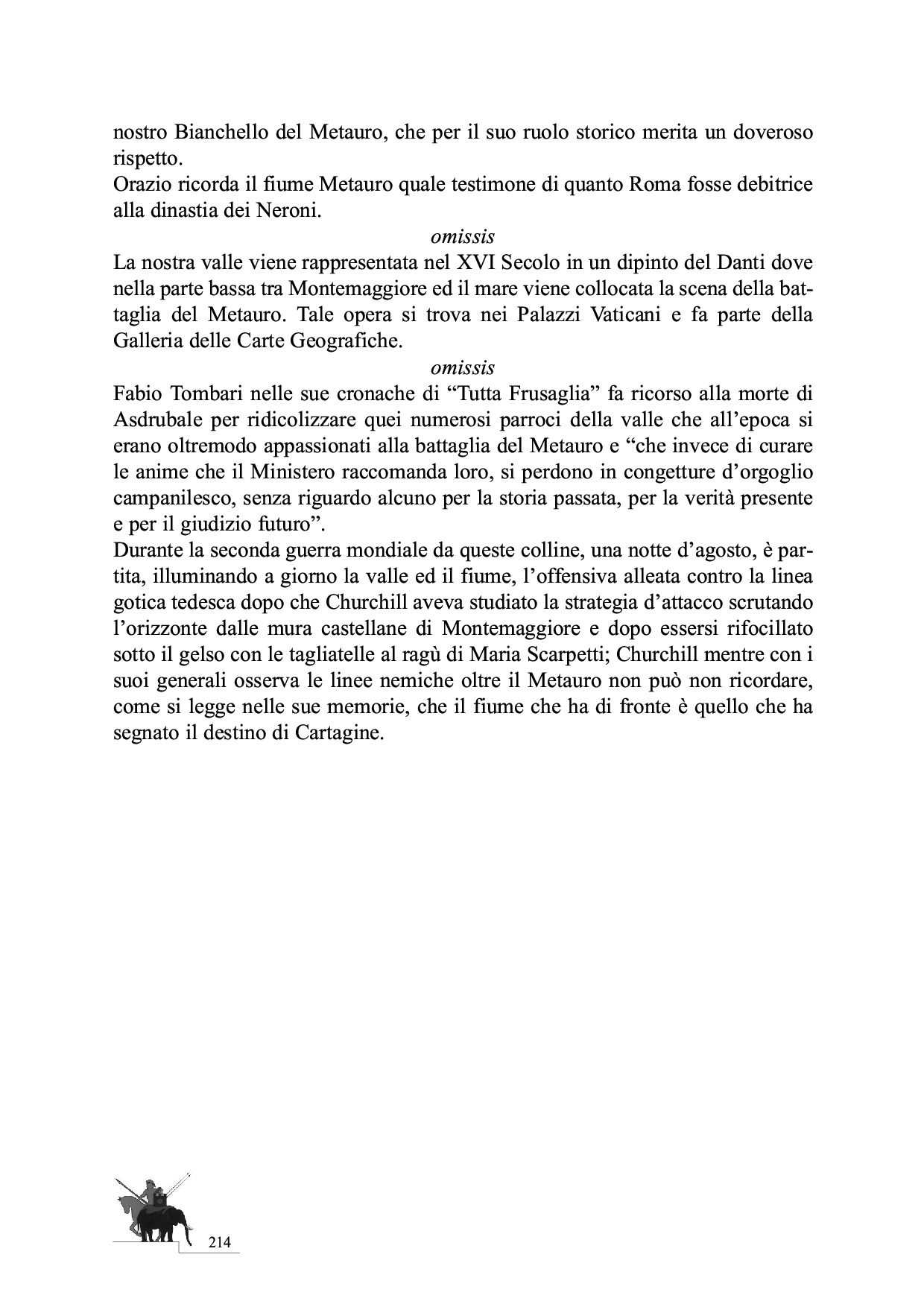 La Battaglia del Metauro p.214