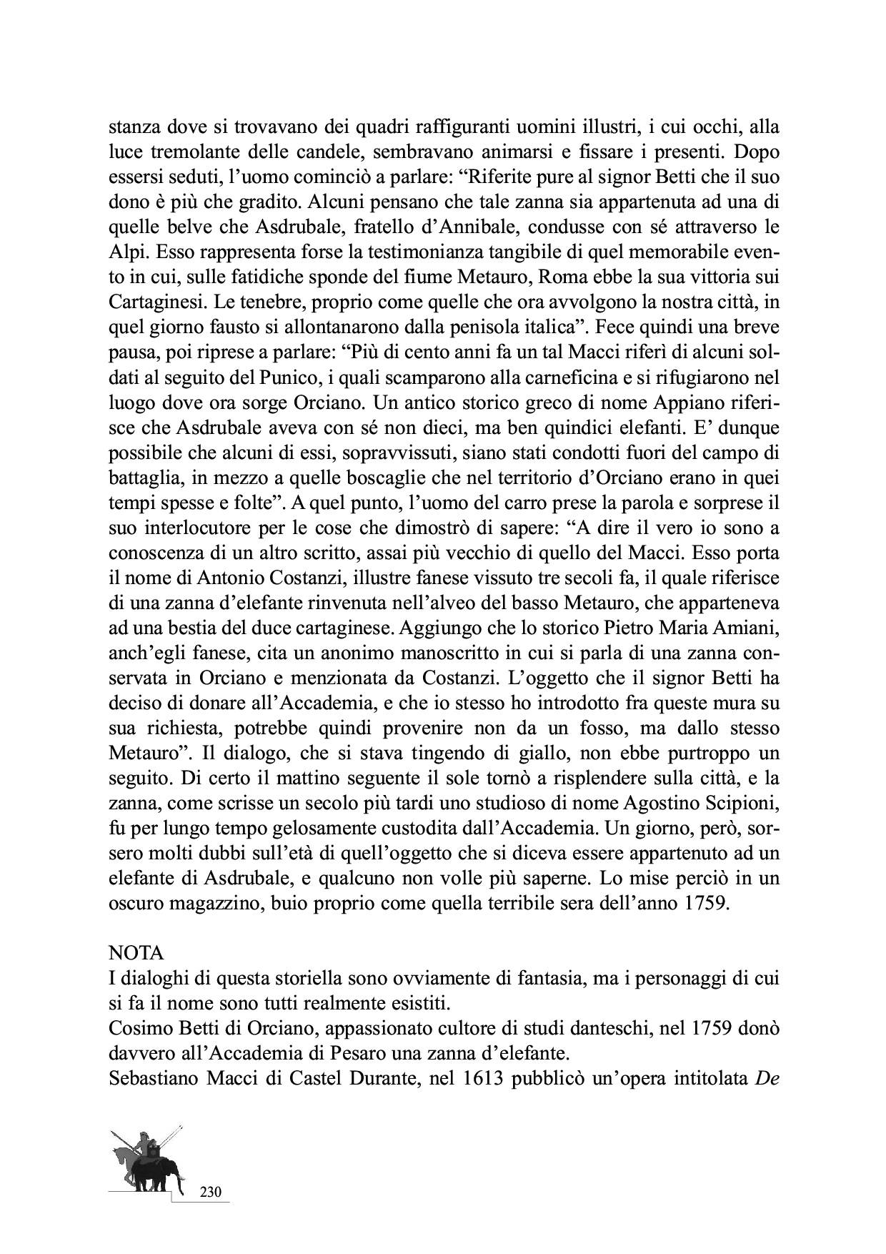 La Battaglia del Metauro p.230