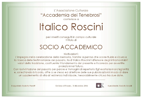S00ocio Accademico Italico Roscini